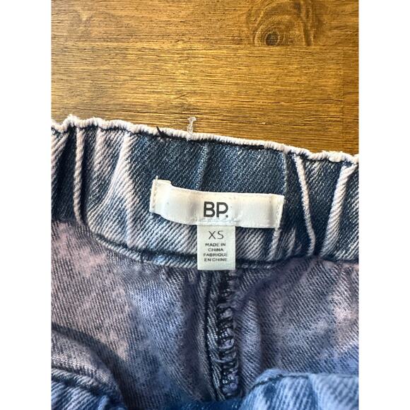 BP. Light Wash Blue/Purple Cargo Jeans - Size XS Streetwear Skater Wide Leg - Picture 6 of 13